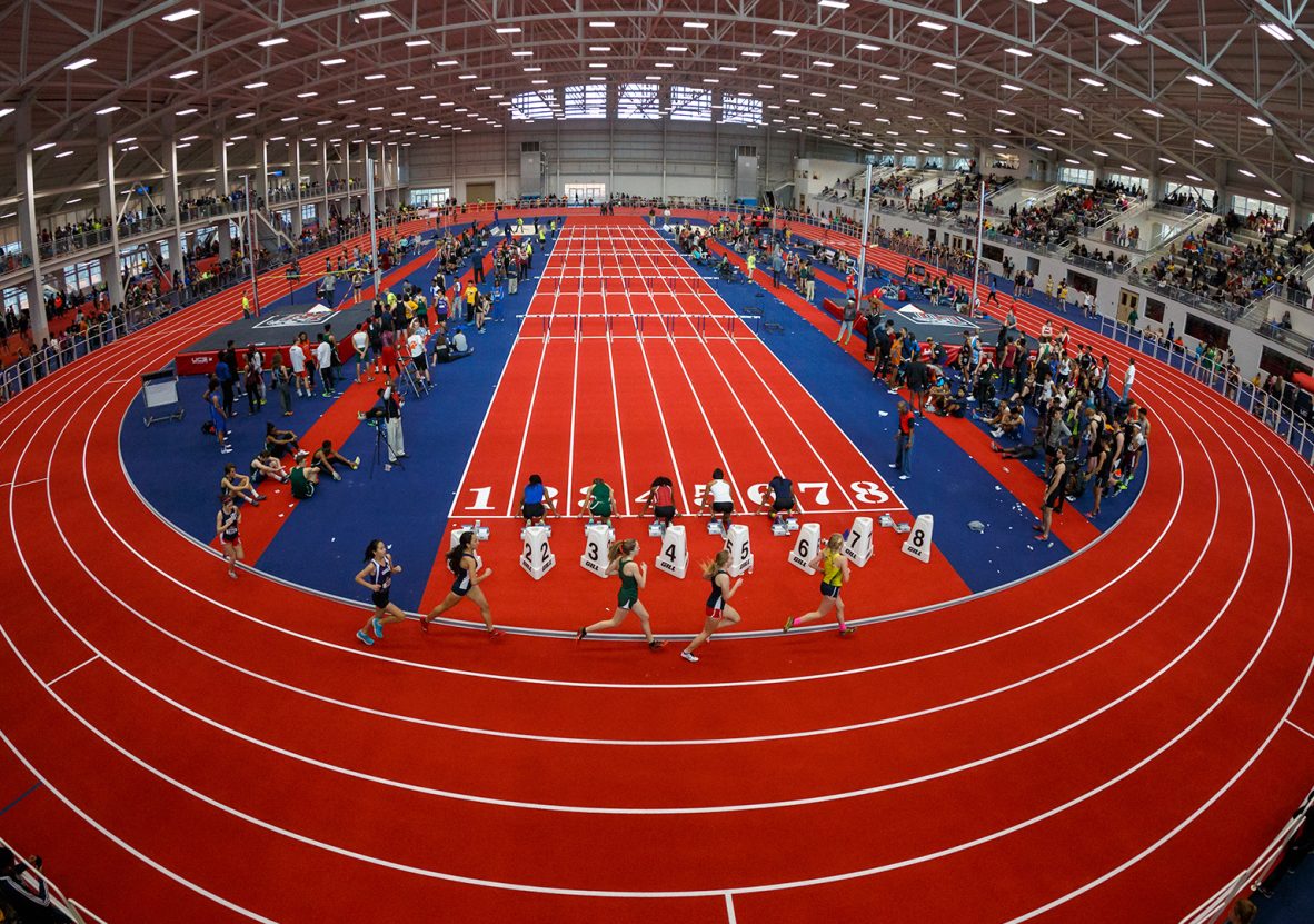 2017, January, faclilites, VA Showcase, track, indoor track
The Indoor Track Facility is photographed on January 13, 2016. (Photo by Joel Coleman)
